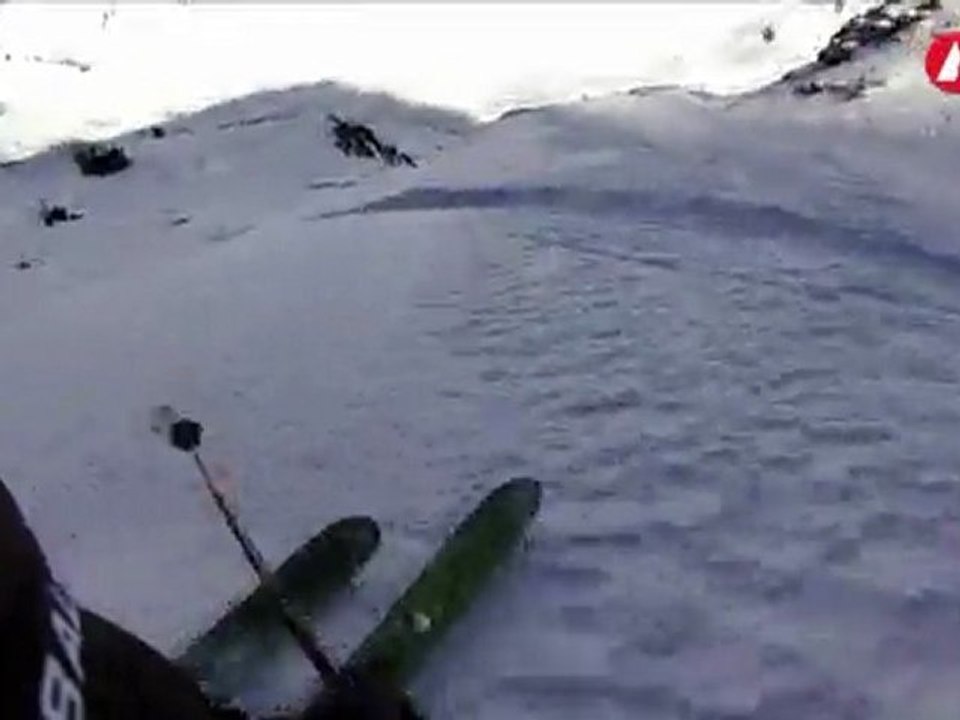 POV Reine Barkered - 1st Ski Swatch FWT Xtreme Verbier 2012