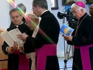 Benedict visits sanctuary in Santiago de Cuba