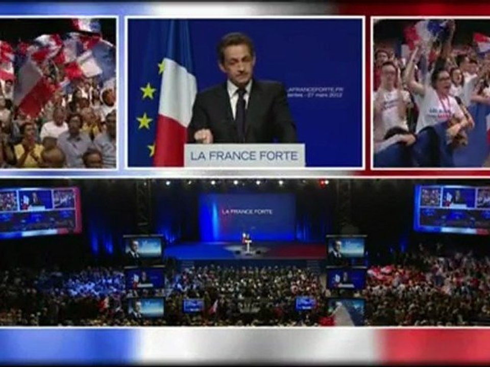 A Nantes, Sarkozy revient sur l'affaire Merah et durcit le ton