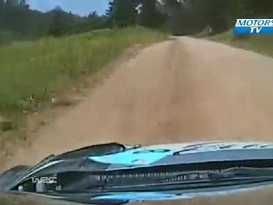 WRC Rally Greece 2011 Kimi Räikkönen SS3 offroad and onboard