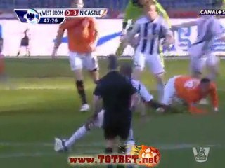 Вест Бромвич - Ньюкасл (1-3) 25.03.2012