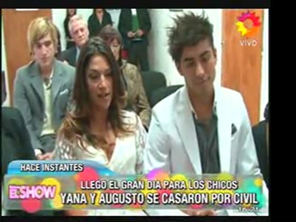 Pronto.com.ar Se casaron Jana y Augusto