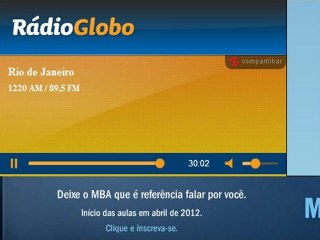 Monique - Entrevista Rádio Globo, programa Vale Tudo 27/03