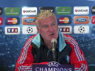 Ligue des champions: l'OM a "quelque chose d'historique à jouer"