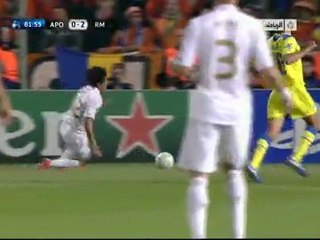 جميع اهداف مباراة أبويل نيقوسيا وريال مدريد 3/0