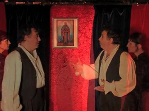 L'OURS D'ANTON TCHEKHOV CIE L'ANTRE MAGIQUE