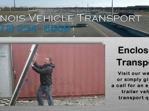 Enclosed Trailer Transport by CanAm Transportation Inc., 4740 N Cumberland Ave., Chicago IL, 60656, (773) 234-6669