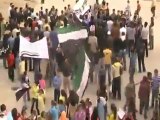 فري برس حمص الحولة مظاهرة مسائية في الحي العمري 26 3 2012