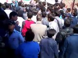 فري برس ريف دمشق داريا مظاهرات طلابية داخل المدرسة 27 3 2012  ج7