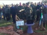 فري برس حماة المحتلة  تشكيل كتيبة عثمان بن عفان في  ريف حماة 27 3 2012