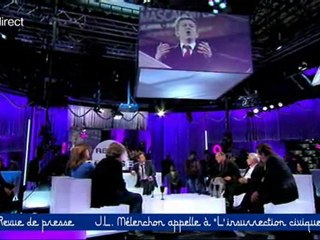 Jean-Luc Mélenchon à la Bastille  Ce soir ou jamais 2012-03-20