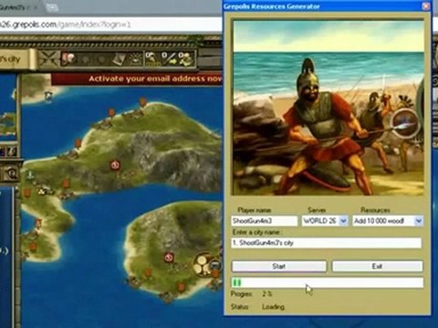 Grepolis Hack [April 2012 Update] FREE Download