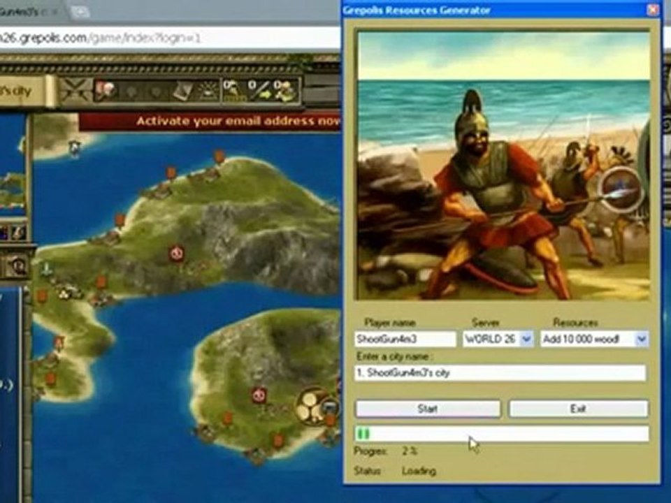 Grepolis Hack [April 2012 Update] FREE Download