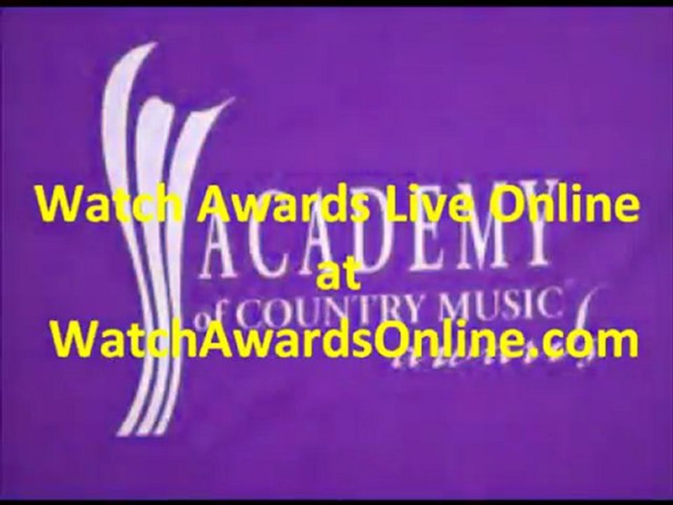 watch 2012 Country Music Awards show live on pc