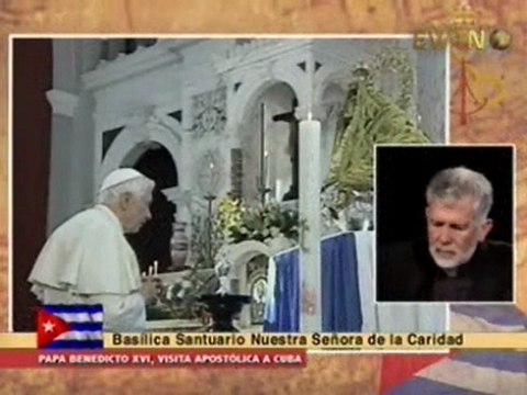 Papa en el Santuario de la Virgen de la Caridad del Cobre, Santiago, Cuba - Mar27mar2017