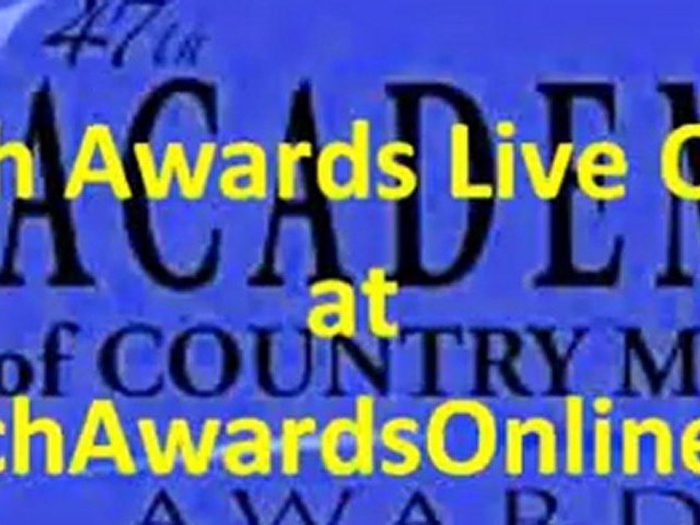 watch Country Music Awards online