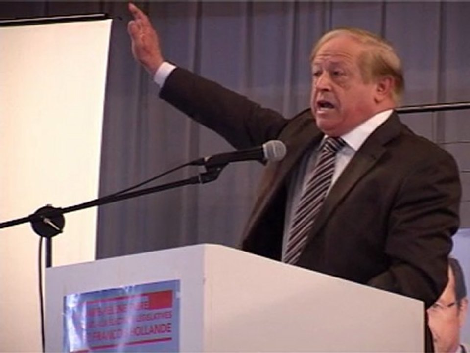 Meeting de Montredon : Intervention du Sénateur Roland Courteau sur la viticulture