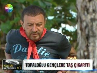 Mustafa Topaloğlu gençlere taş çıkardı - 27 mart 2012