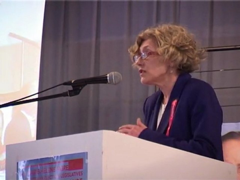 Meeting de Montredon : Intervention de Marie-Hélène Fabre sur l'élection présidentielle