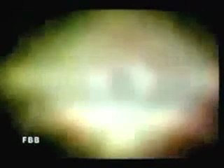 OVNI en forme de toupie lumineuse