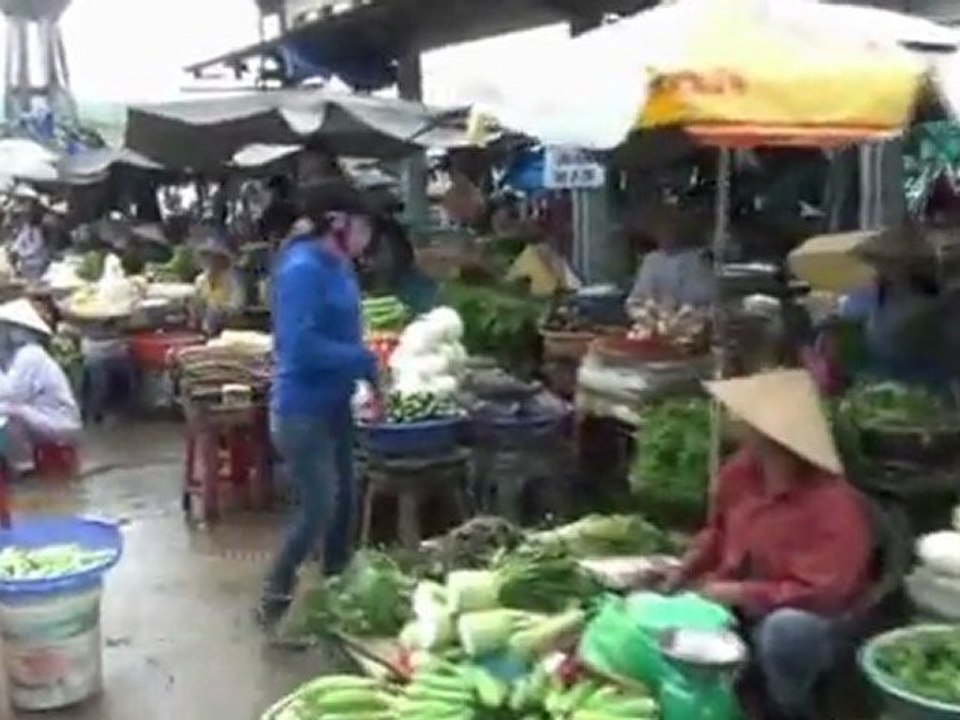 VIET-NAM marché de PHU-QUOC