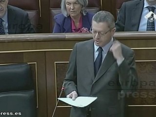 Gallardón: "Ante una mujer en dificultad, actuaremos"
