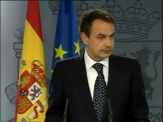La breve reacción de Zapatero