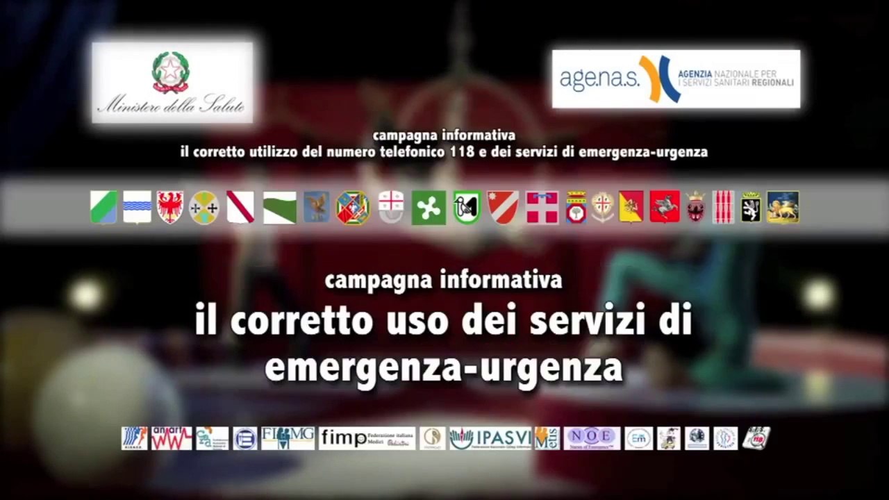 Spot - Il corretto uso dei servizi di emergenza urgenza (27.03.12)