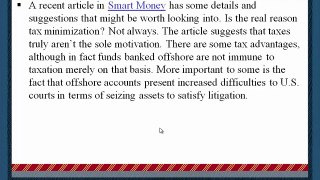 Reasons for Going Offshore with Your Account