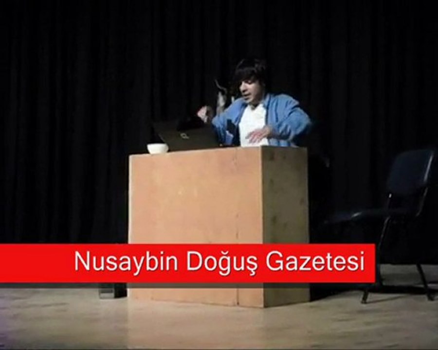 Nusaybin'de Teatra Mitanni’den Tiyatrolar Günü Performansı