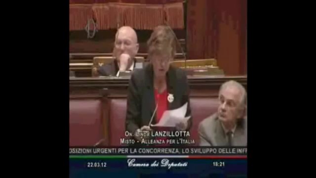 Lanzillotta - Liberalizzazioni «Governo vada avanti» (22.03.12)