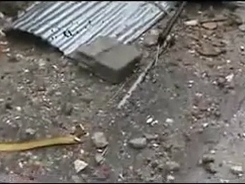 فري برس حمص جولة في حي الصفصافي حمص القديمة 27 3 2012