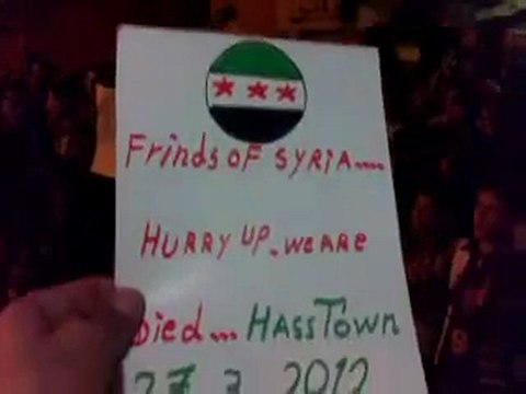 فري برس ادلب حاس مظاهرة مسائية 27 3 2012 جـ2