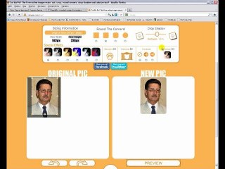 Как обрезать фото, закруглить края и наложить тень