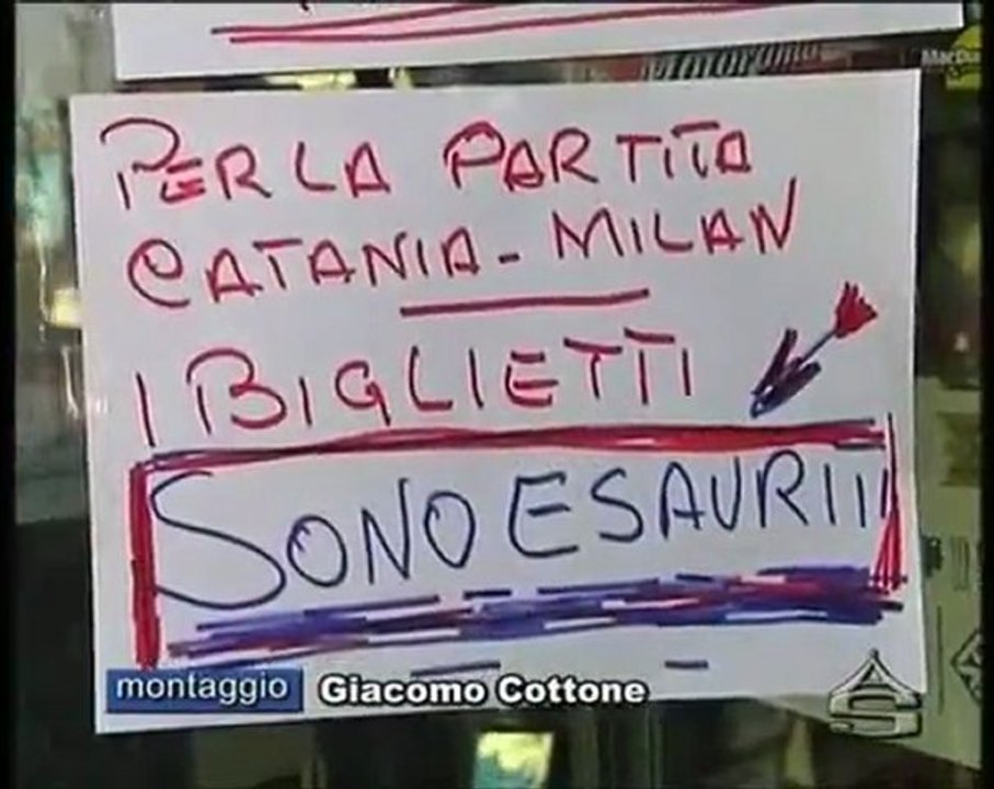 Tifosi Rossoazzurri Ottimisti sull'Esito di Catania-Milan ***28 marzo 2012***