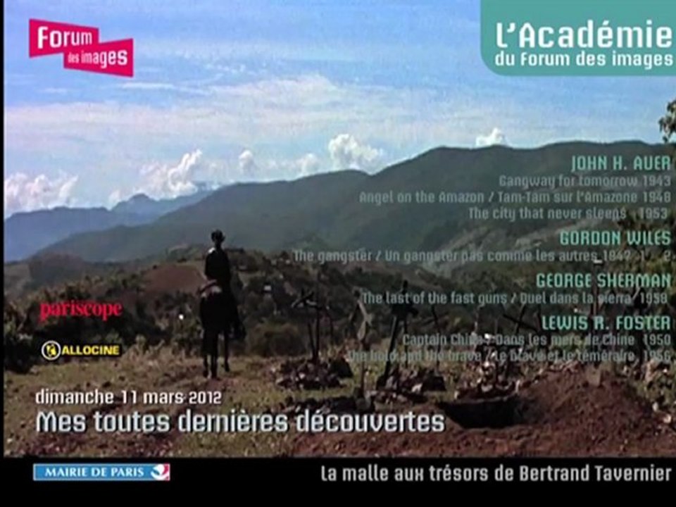 La Malle aux trésors de Bertrand Tavernier : "Mes toutes dernières découvertes"