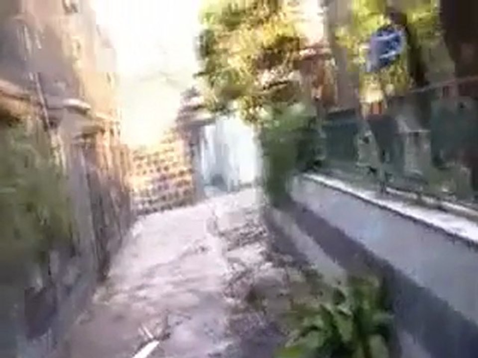 فري برس حمص القديمة اثار الدمار في مسجد النخلة  جراء القصف عليه بالصواريخ 27  3 20122