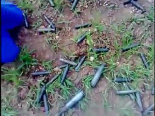 فري برس حماة المحتلة رصاص وقذائف الدبابات التي اطلقت على خنيزير 27 3 2012