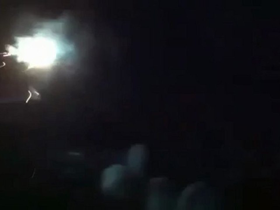 فري برس دمشق مظاهرة مسائية في شارع بغداد 27 3 2012