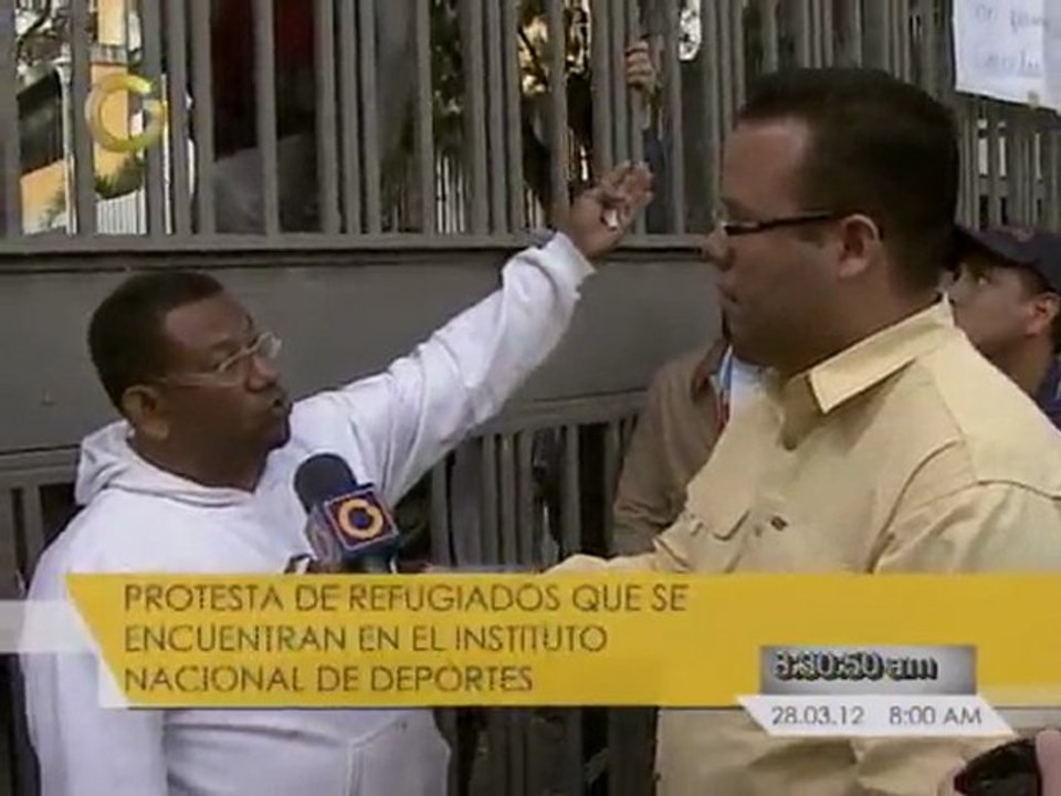 Damnificados del IND protestan en exigencia de viviendas