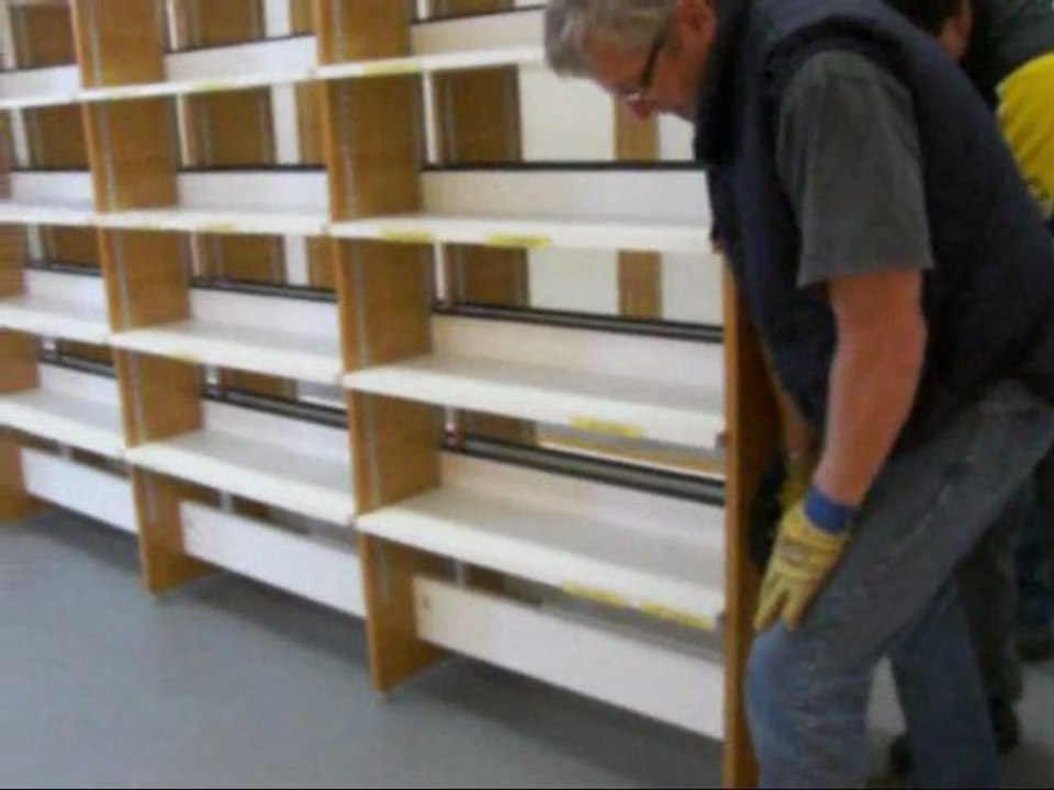 chantier médiathèque des Quatre-Moulins à Brest- phase 2 - mars 2012