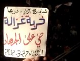 فري برس درعا خربة غزالة مسائية تضامناً مع المدن المنكوبة والمحاصرة جـ3   27 3 2012