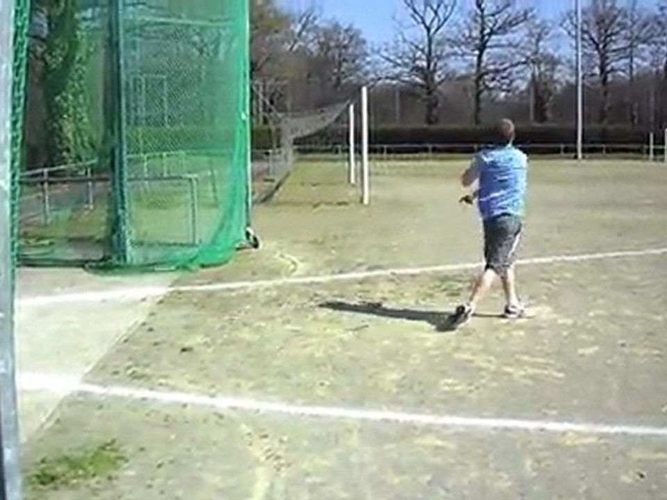 Athlé lancer Séance barres 1,9 et 2,9kg 28 mars 2012