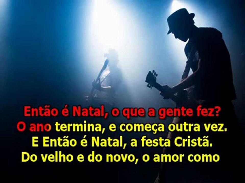 Karaoke Simone   -   Então é Natal karaoke