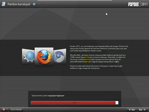 Pardus 2011 Kurulumu
