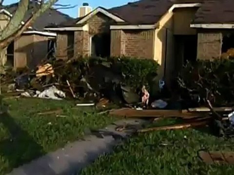 Tornadoes rip through Texas, devastating neighborhoods