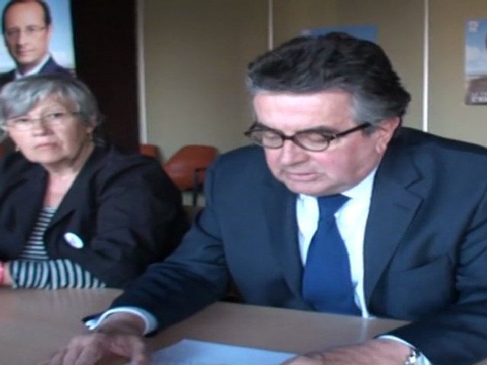 Conférence de presse du Comité de Soutien de la Vienne à François Hollande, 28 mars 2012