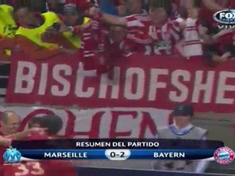 Champions League: Marsella 0-2 Bayern Münich