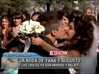 Yana y Augusto se casaron