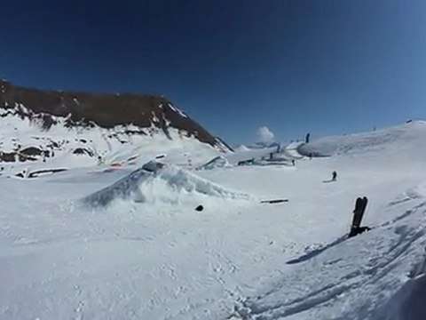 Ski snowpark Grand bornand